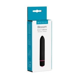 Wibrator Pociskowy Me You Us Blossom Czarny 10 Trybów Wodoodporny