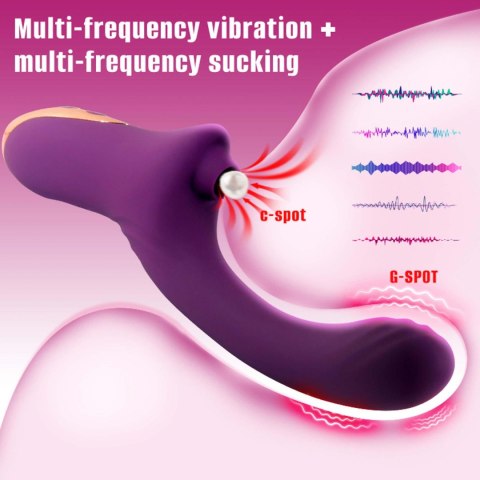 Suking G Spot Vibrator Red