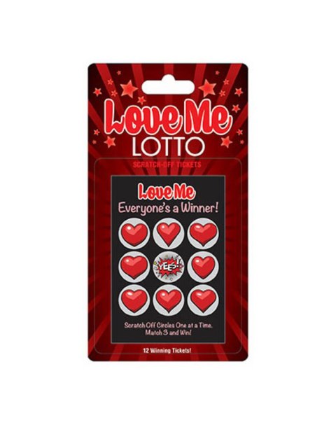 Love Me Lotto - 12 unique tickets