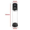 Pompka- PASSION PUMP, PREMIUM RECHARGEABLE AUTOMATIC WATERPROOF LCD PUMP
