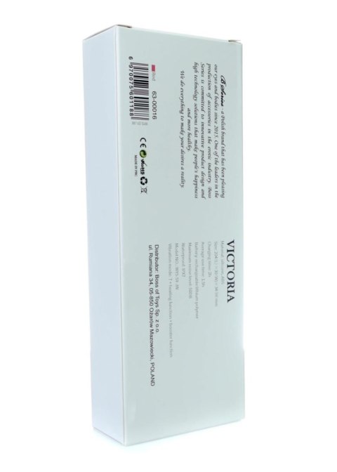 Wibrator Królik Silikonowy USB 7 Funkcji Grzanie Wodoodporny 20cm