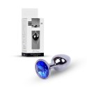 Plug-Jewellery Dark Silver PLUG- Dark Blue