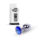 Plug-Jewellery Dark Silver PLUG- Dark Blue