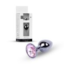 Plug-Jewellery Dark Silver PLUG- Rose