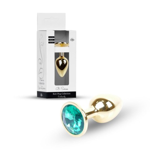 Plug-Jewellery Gold PLUG- Green