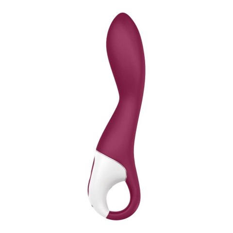 Wibrator Satisfyer Heated Thrill Silikonowy Rozgrzewający Punkt G