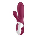 Wibrator Hot Bunny Connect Vibes Silikon Bluetooth Podgrzewany