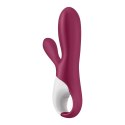 Wibrator Hot Bunny Connect Vibes Silikon Bluetooth Podgrzewany
