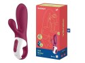 Wibrator Hot Bunny Connect Vibes Silikon Bluetooth Podgrzewany