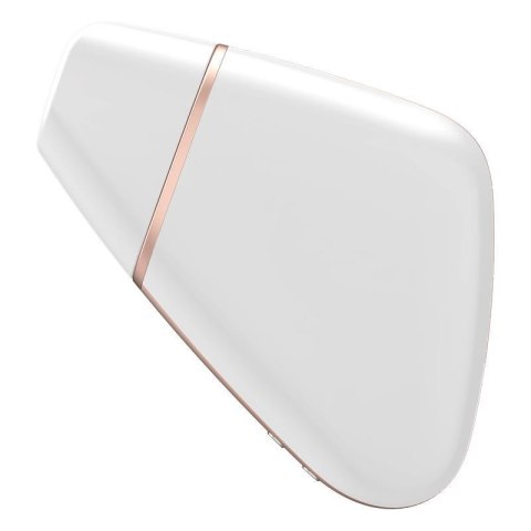 Wibrator Satisfyer Love Triangle Bezdotykowy Stymulator Łechtaczki Biały