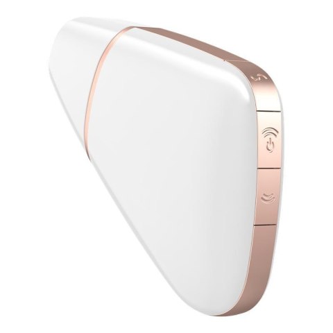 Wibrator Satisfyer Love Triangle Bezdotykowy Stymulator Łechtaczki Biały