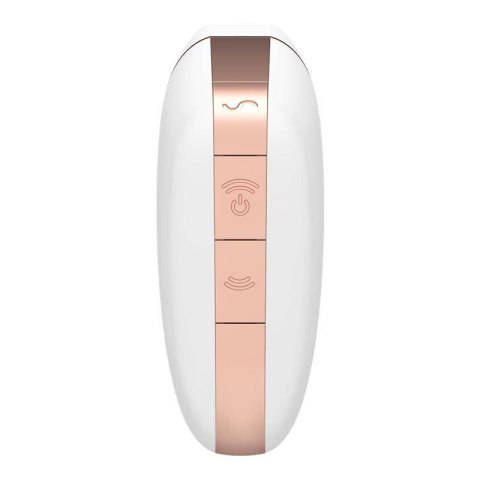 Wibrator Satisfyer Love Triangle Bezdotykowy Stymulator Łechtaczki Biały