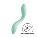 Wibrator Satisfyer Rolling Pleasure Zielony G Punkt G Silikon USB