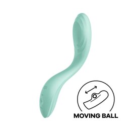 Wibrator Satisfyer Rolling Pleasure Zielony G Punkt G Silikon USB