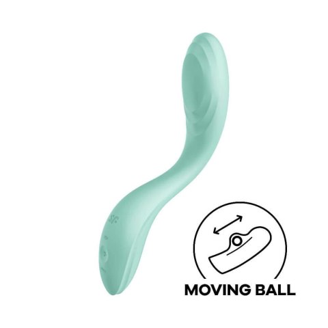 Wibrator Satisfyer Rolling Pleasure Zielony G Punkt G Silikon USB