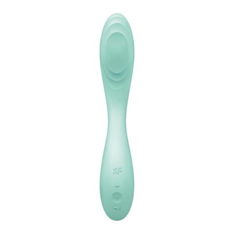 Wibrator Satisfyer Rolling Pleasure Zielony G Punkt G Silikon USB
