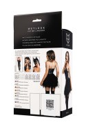 Glossy Elisia, dress, wetlook, black, L