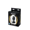 Black Butt Plug with White Diamond