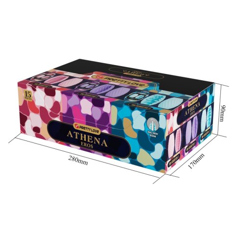 PRETTY LOVE - Athena EROS, TPR, Waterproof