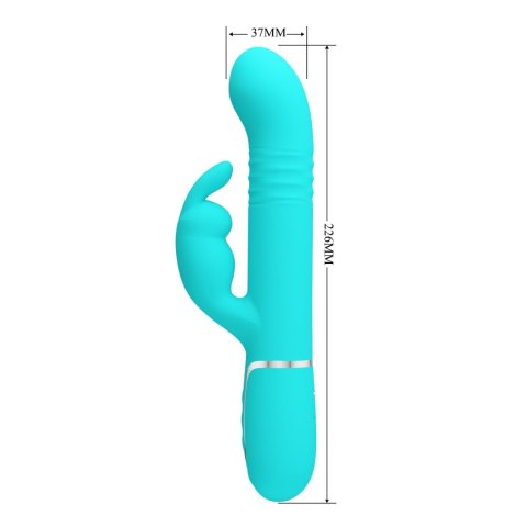 Wibrator Króliczek Pretty Love Coale 7 Wibracji 4 Rotacje 4 Ruchy