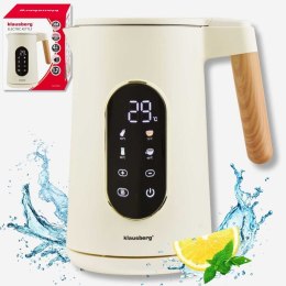 CZAJNIK ELEKTRYCZNY 1,7L KLAUSBERG KB-9005 REGULACJA TEMPERATURY