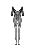 Bielizna Bodystocking G329 Czarna Seksowna Elastyczna S/M/L