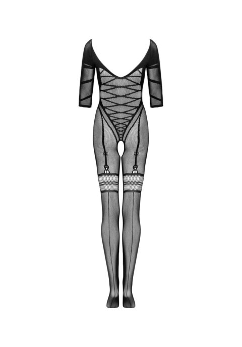 Bielizna Bodystocking G329 Czarna Seksowna Elastyczna S/M/L