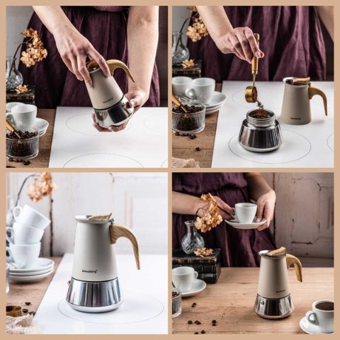 KAWIARKA ZAPARZACZ DO KAWY 200ml KLAUSBERG KB-7994 INDUKCJA
