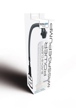 Power Massage Pump with Sleeve Transparent