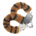 Heavy-duty Fluffy Handcuffs - Tiger
