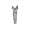 Lace Sleeved Bodystocking - One Size