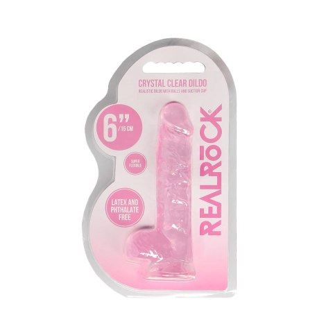 Realistic Dildo with Balls - 15 cm