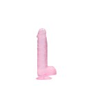 Realistic Dildo with Balls - 15 cm