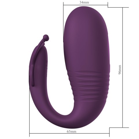 PRETTY LOVE - Klay, 10 vibration functions 10 thrusting settings Mobile APP remote control