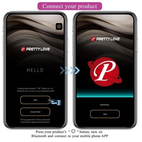 PRETTY LOVE - Klay, 10 vibration functions 10 thrusting settings Mobile APP remote control