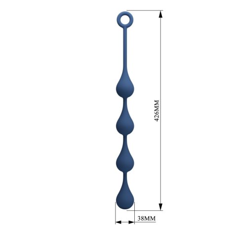 MR. PLAY Waterdrop Anal Balls - 42.6 cm L