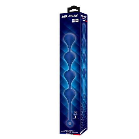 MR. PLAY Waterdrop Anal Balls - 42.6 cm L