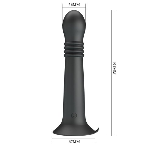 Pretty Love Stellan Thrusting & Rotating Wand Massager - 23 cm