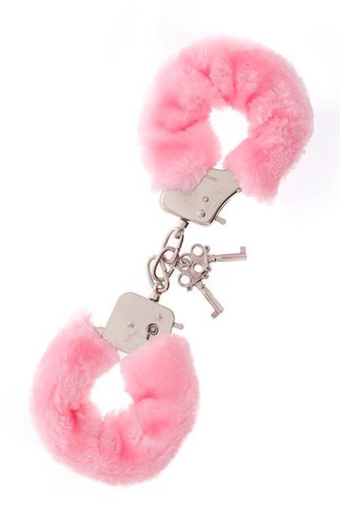DREAM TOYS HANDCUFFS WITH PLUSH PINK