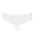 Stringi Alabastra Bielizna Spicy Otwarty Krok Koronkowe L XL