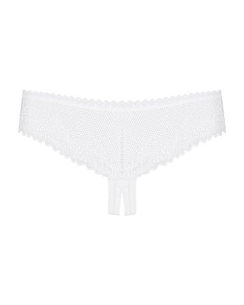 Stringi Alabastra Bielizna Spicy Otwarty Krok Koronkowe L XL