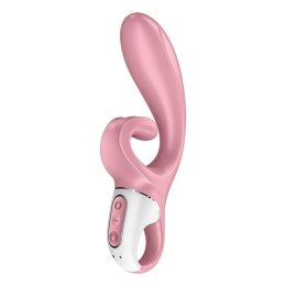 Wibrator Satisfyer Hug Me Bluetooth Silikon Medyczny App Pink