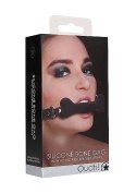 Ouch! Bone Gag – Czarny silikonowy knebel w kształcie kości