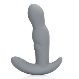 Rotating Prostate Stimulator with Remote Control - Gotham Grey