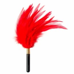 Piórko do łaskotania - Tickler Burlesque Plume Red