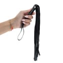 CRUSHIOUS FLOGGY NINE TAILS WHIP BLACK