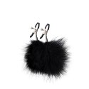 Feather nipple clamps with adjustable
pressure, and soft comfortable pads