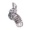 Stainless Steel Penis Cage 1 with Advanced Locking Mechanism