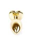 MyLove Toys - Jewellery Gold Heart PLUG- Red