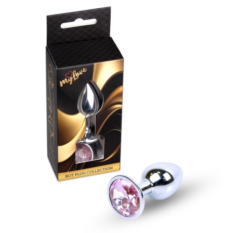 MyLove Toys - Jewellery Silver PLUG- Rose